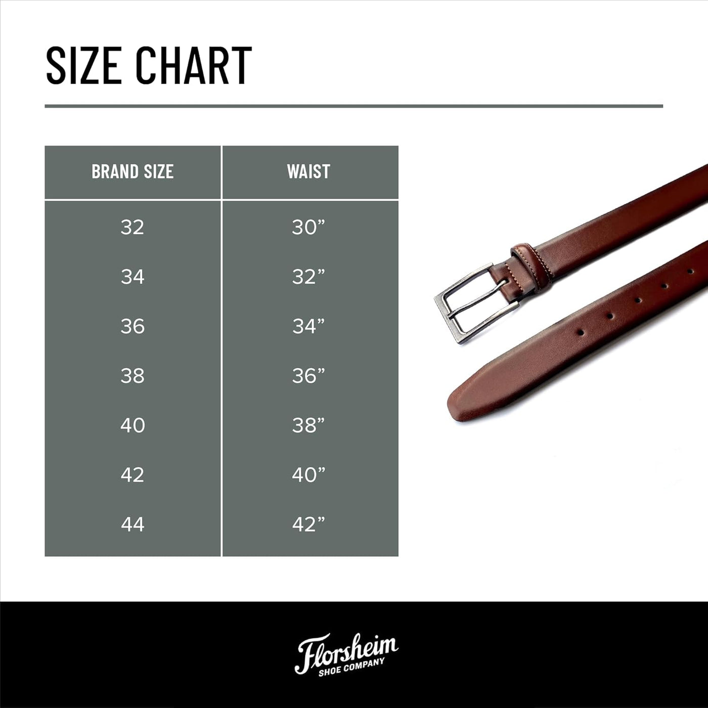 Florsheim Carmine 33mm Belt Mens