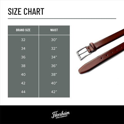 Florsheim Carmine 33mm Belt Mens