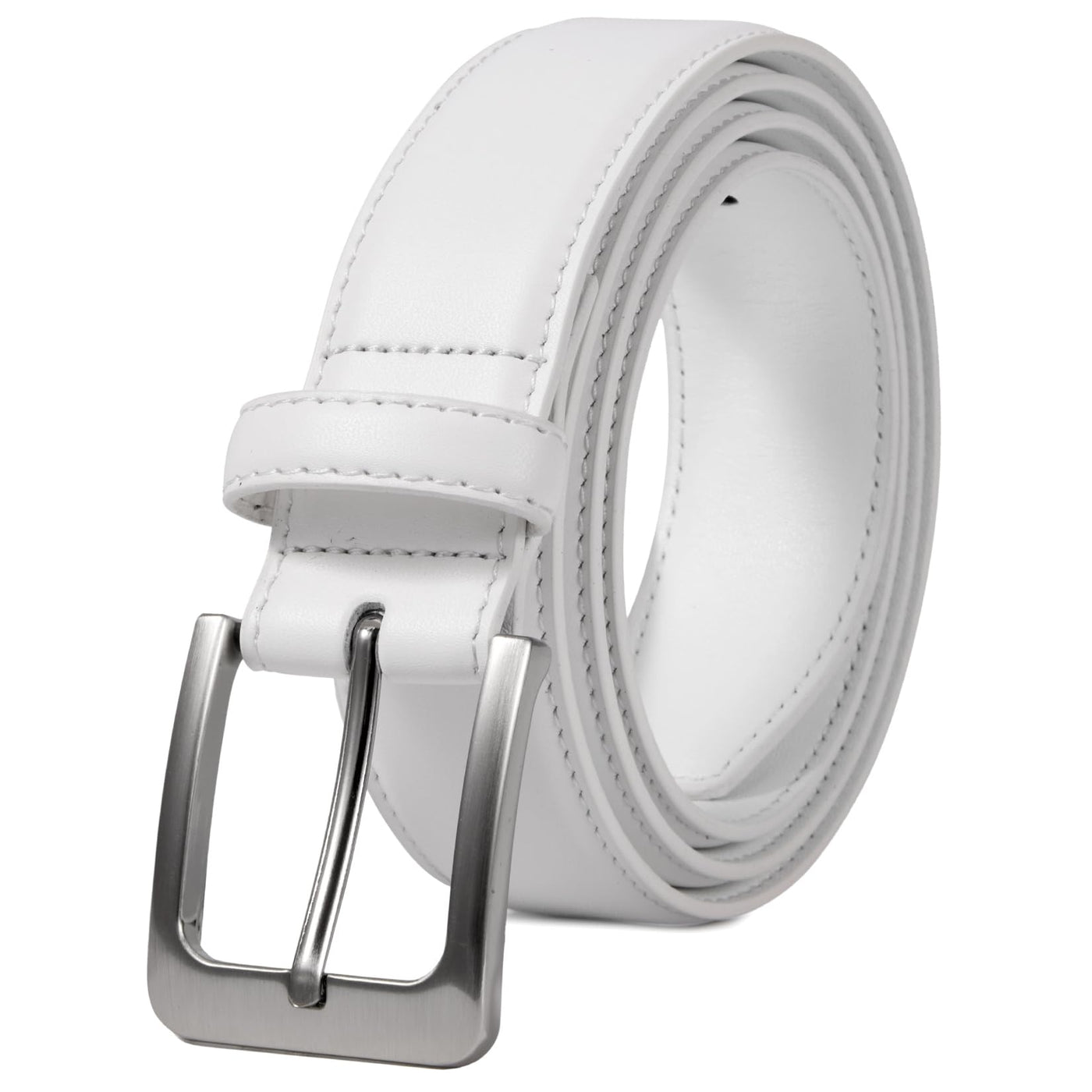 VATAN Men's Genuine Leather Dress Belts, Handmade Classic Every Day Leather Jeans Belt for Men Work Business Casual
