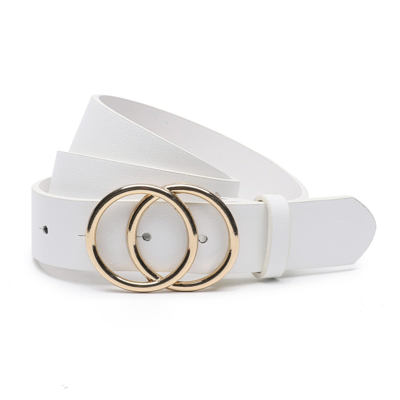 Earnda Women's Leather Belt Fashion Soft Faux Leather Waist Belts For Jeans Dress