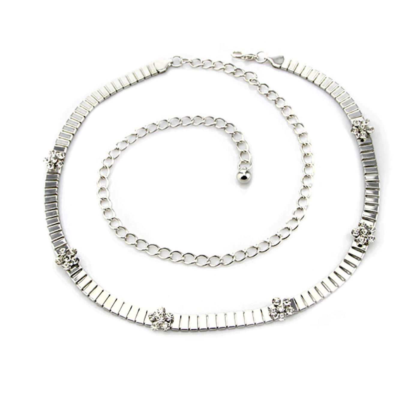 Trimming Shop Women Waist Belt Adjustable Metal Body Chain Stylish Clasp, Fashionable Accessory Ladies Waistband Casual and Formal Wear, Dress, Western Outfits