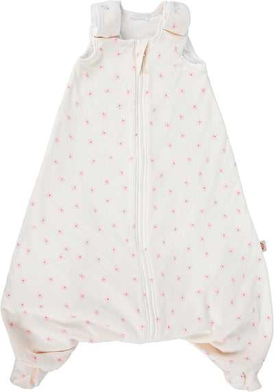 Ergobaby Baby Sleeping Bag 6-18 Month with Feet and Car Seat Belt Slot, On The Move - Daisies, 1.0 TOG