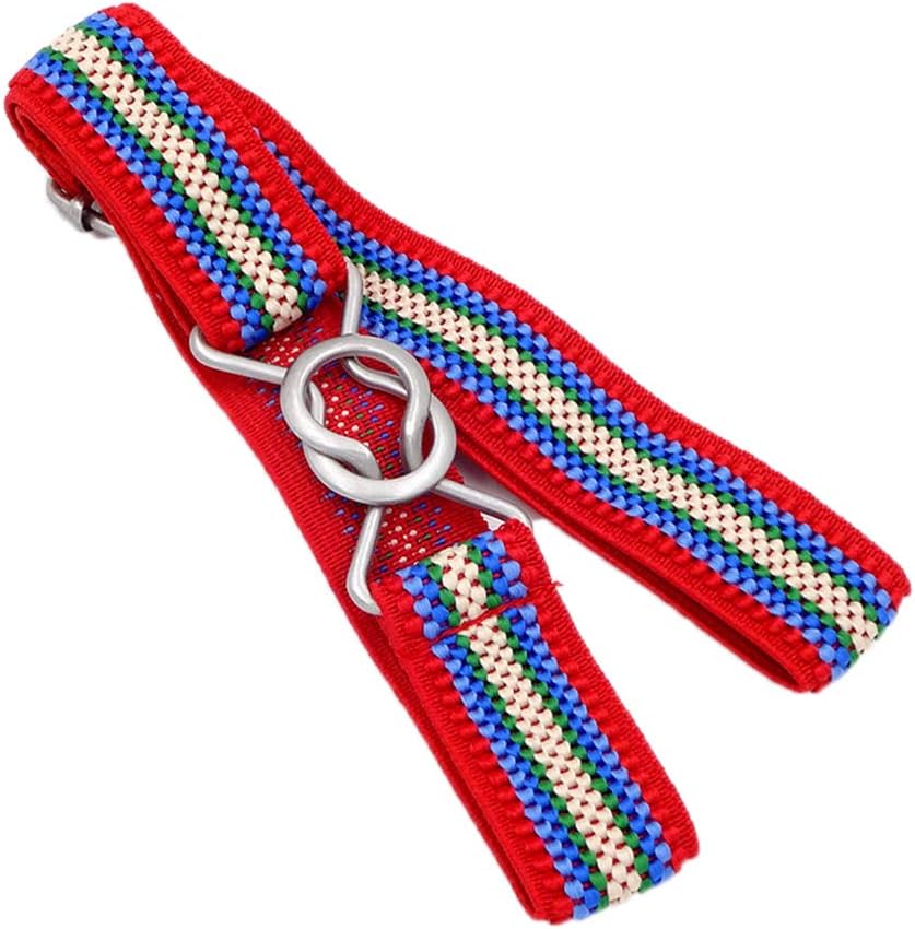 Kids Adjustable Elastic Belts For Toddler Stretch Waist Stripe Belts For Boys And Girls