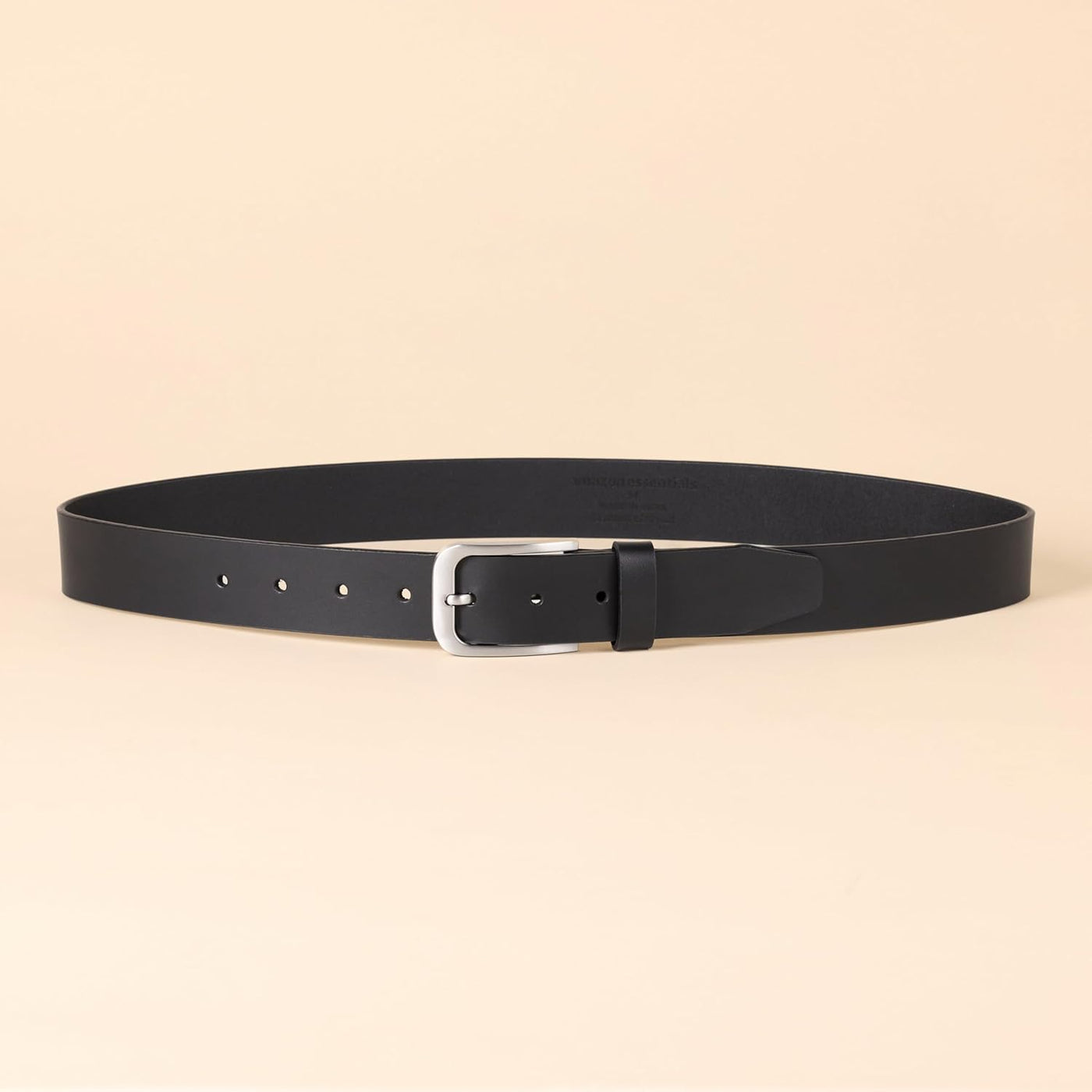 Amazon Essentials Men's Classic Jean Leather Belt