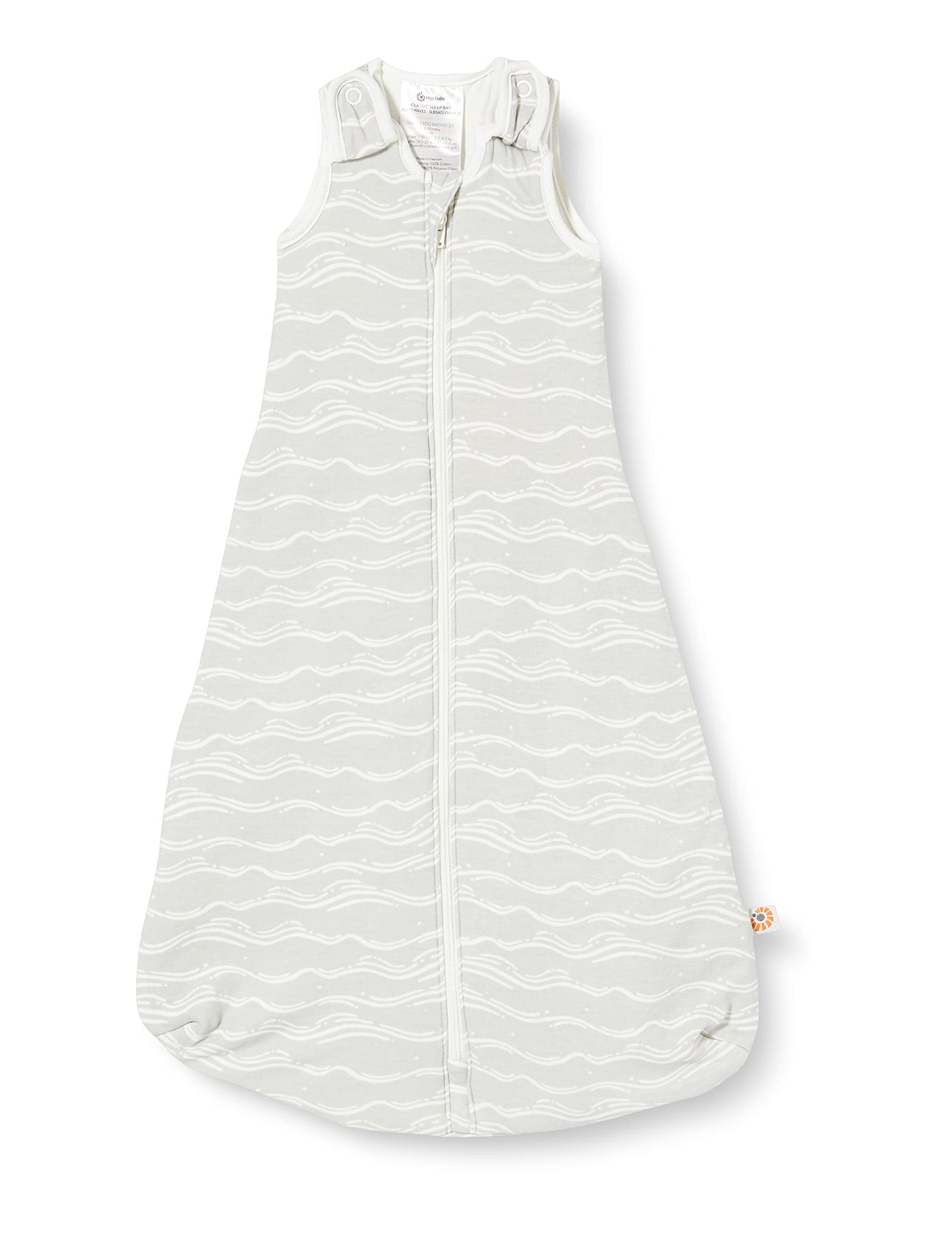 Ergobaby Baby Sleeping Bag 6-18 Month with Feet and Car Seat Belt Slot, On The Move - Daisies, 1.0 TOG