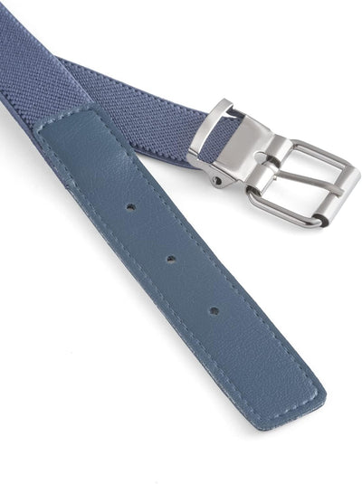 Olata Children’s Elasticated Belt with Silver Buckle (1-6 Years). Brown
