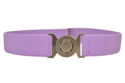 Olata Adjustable Children’s Belt with Round Clip Buckle (1-6 Years)