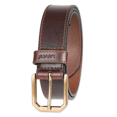 Levi’s Men’s Casual Everyday Leather Jean Belt