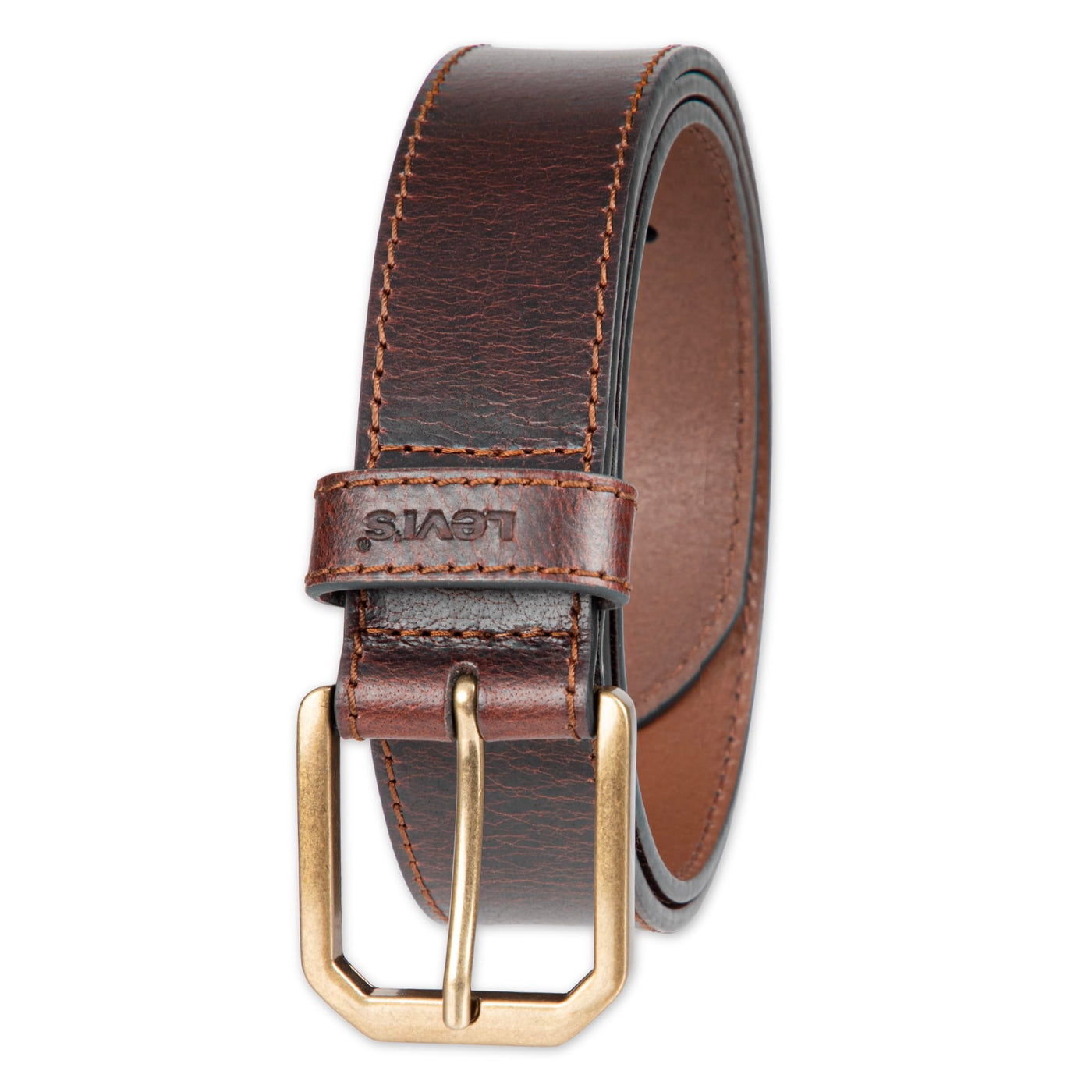 Levi’s Men’s Casual Everyday Leather Jean Belt