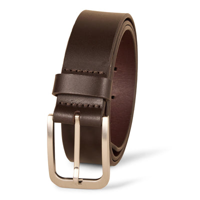Amazon Essentials Men's Classic Jean Leather Belt