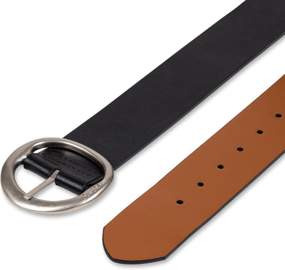 Sam Edelman Women's Two-in-one Reversible Center Bar Buckle Belt