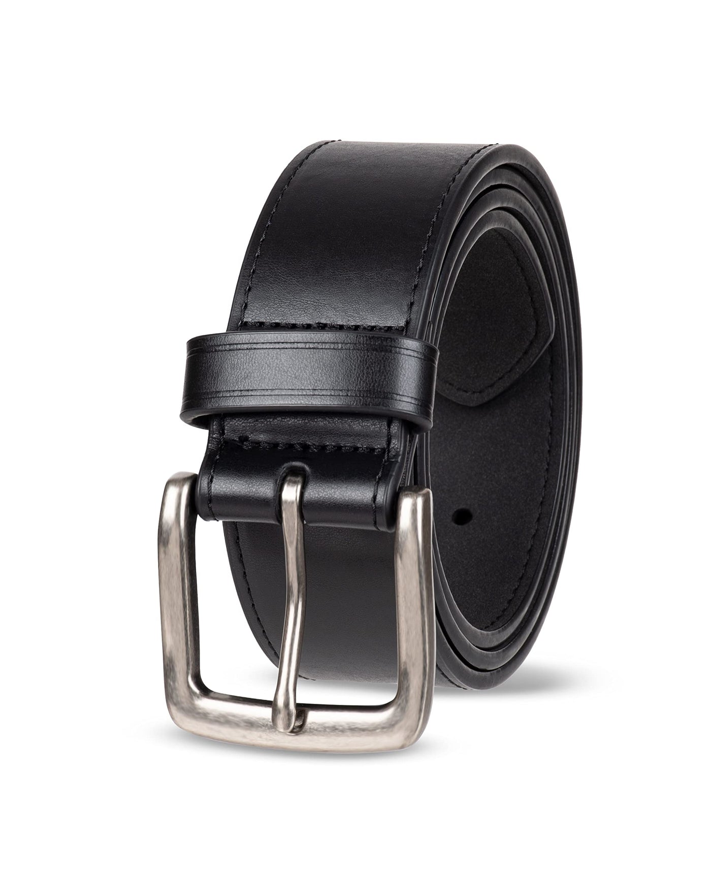 Amazon Essentials Men's Raw Edge Jeans Belt