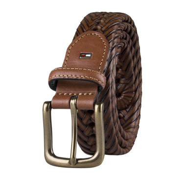 Tommy Hilfiger Men's Braided Everyday Casual Belt