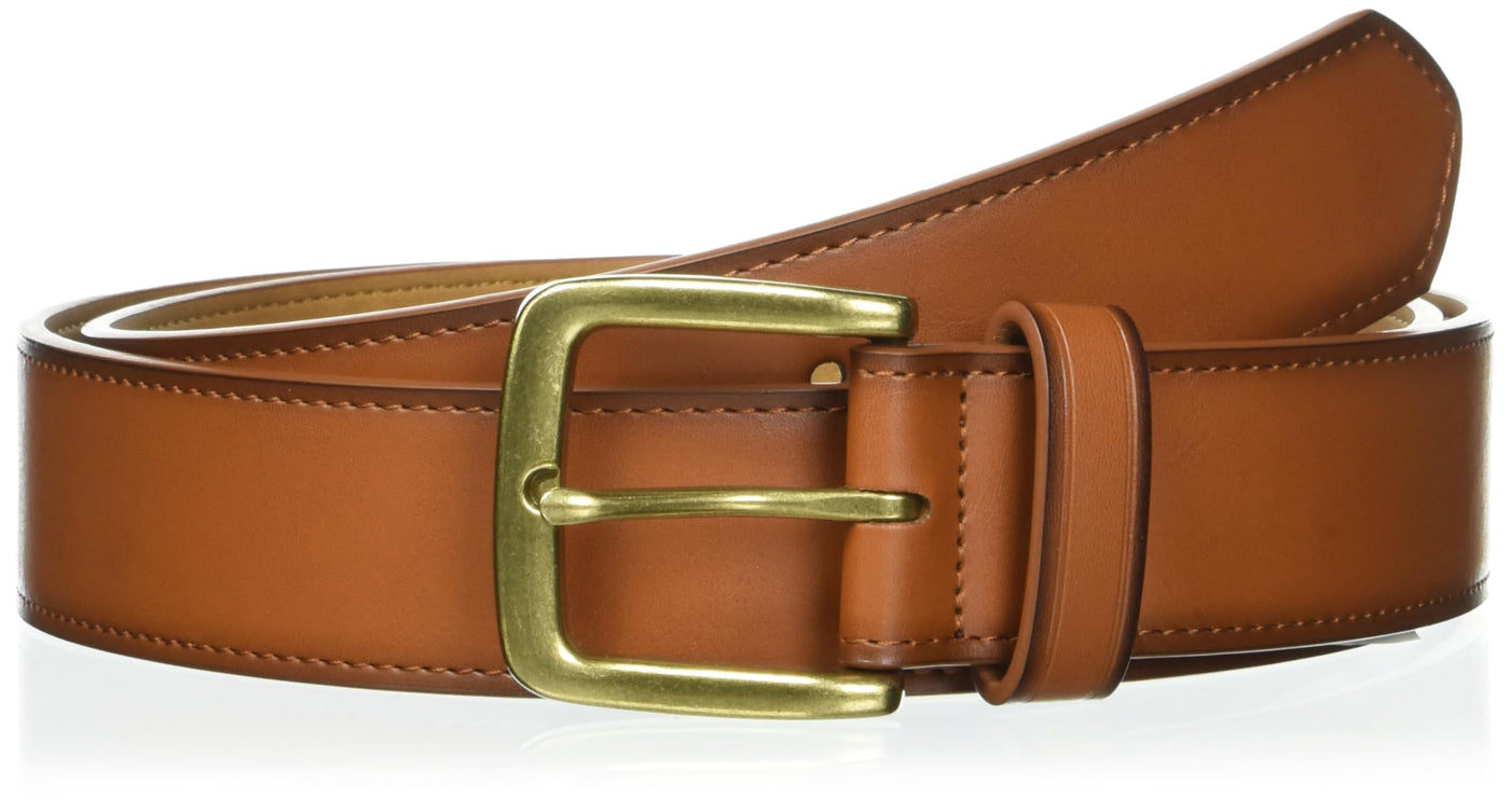 Amazon Essentials Men's Raw Edge Jeans Belt
