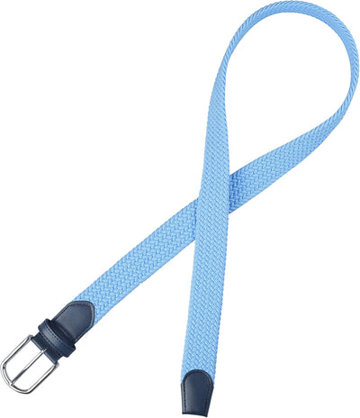 DWOY Elastic Braided Stretch Belt for Men - Versatile Woven Web Belt - Perfect Fit and Comfort