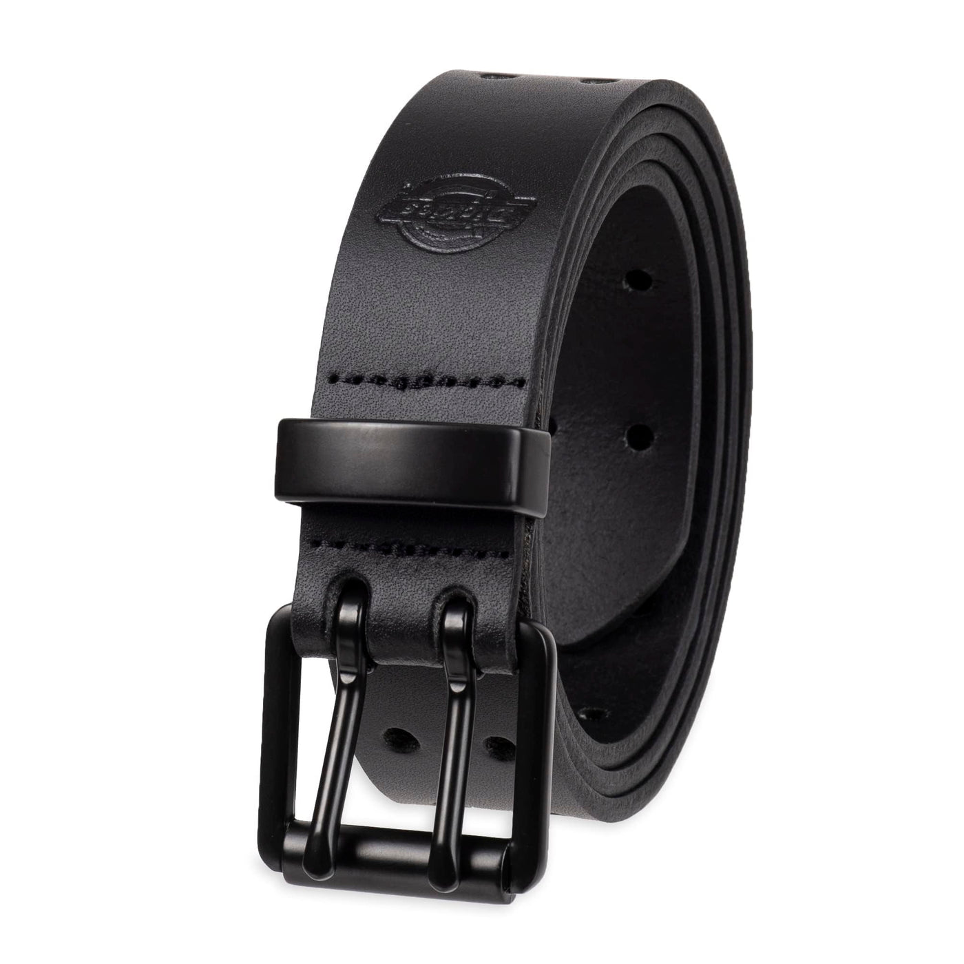 Dickies Men's Leather Double Prong Belt