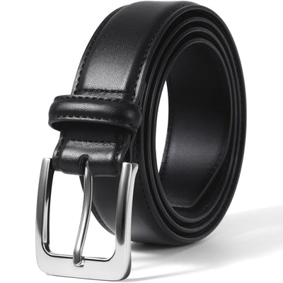 VATAN Men's Genuine Leather Dress Belts, Handmade Classic Every Day Leather Jeans Belt for Men Work Business Casual