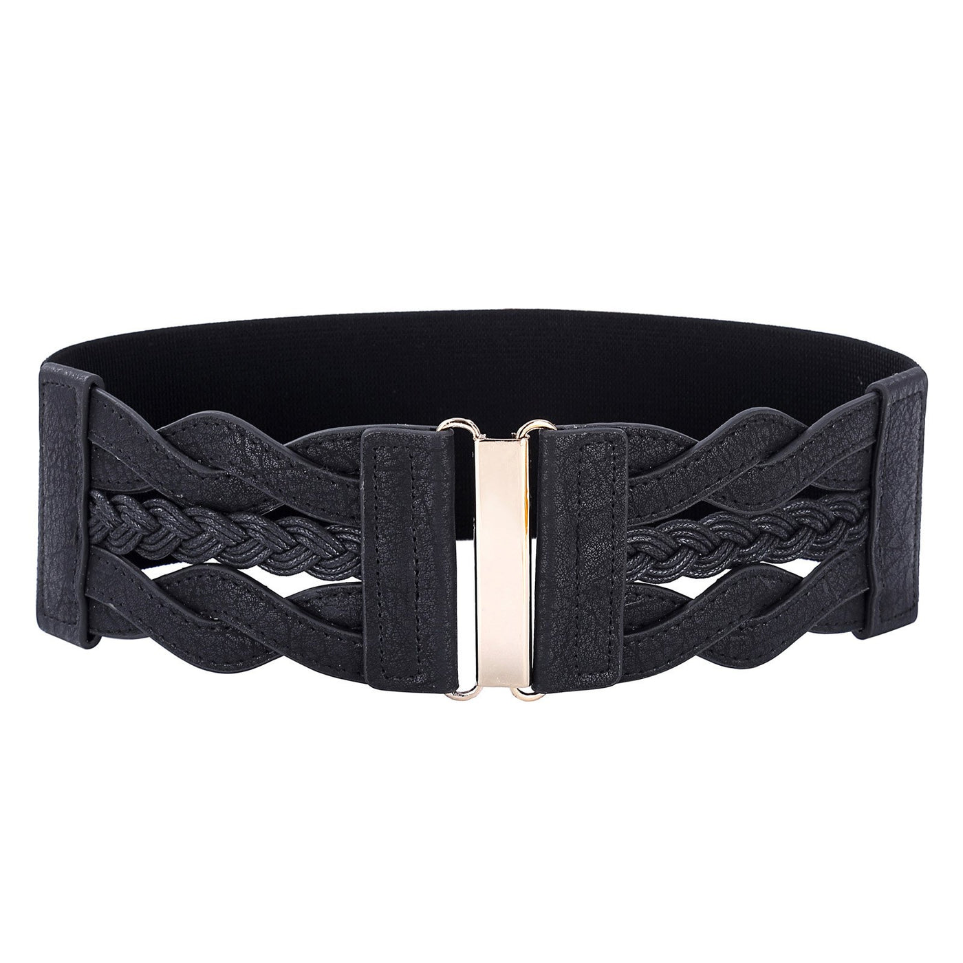 GRACE KARIN Women's Vintage Stretch Retro Wide Waist Elastic Belt