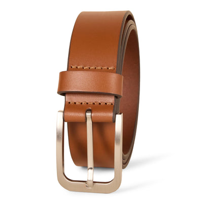 Amazon Essentials Men's Classic Jean Leather Belt