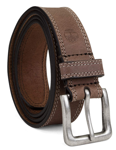 Timberland mens Classic Leather Jean Belt 1.4 Inches Wide