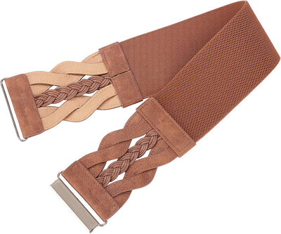 GRACE KARIN Women's Vintage Stretch Retro Wide Waist Elastic Belt