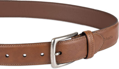 Columbia Men’s Trinity Logo Everyday Casual Dress Belt, Regular and Big and Tall Sizing