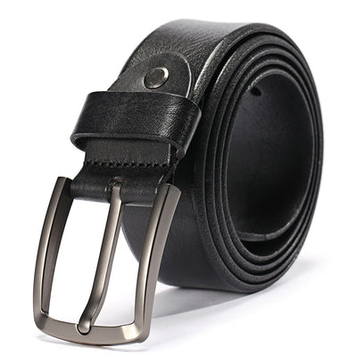 KEECOW Men's 100% Italian Cow Leather Belt Men With Anti-Scratch Buckle,Packed in a Box
