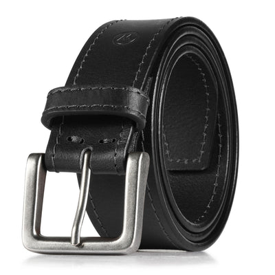 Wrangler Men’s Leather Belt, Country Casual Every Day Belt for Jeans