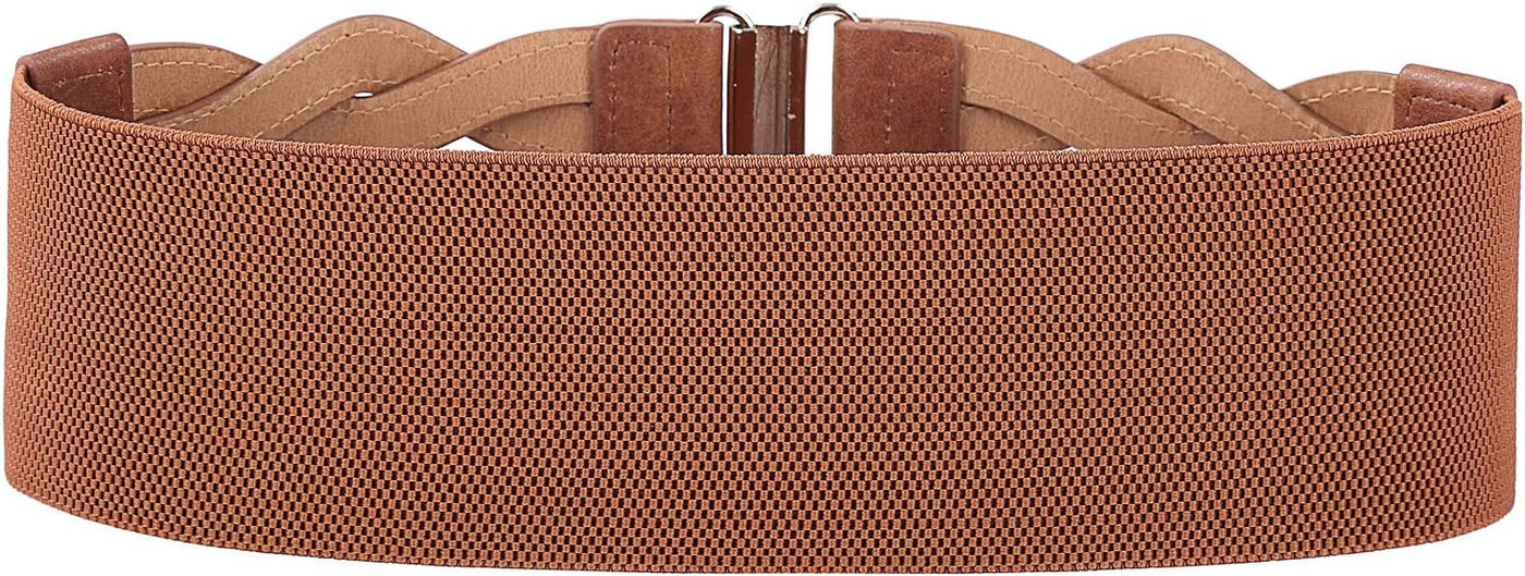 GRACE KARIN Women's Vintage Stretch Retro Wide Waist Elastic Belt