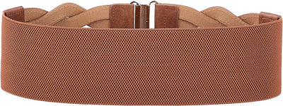 GRACE KARIN Women's Vintage Stretch Retro Wide Waist Elastic Belt