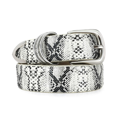 Women's Leather Belts with Gold Buckle Fashion Leather Waist Belt Elegant Ladies Belts for Jeans Dress & Casual Wear