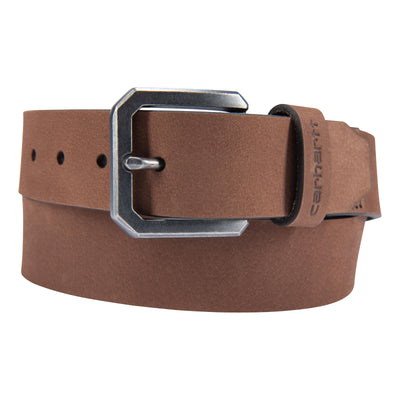 Carhartt Men's Casual Rugged Saddle Leather Belts