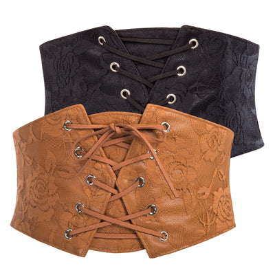 GRACE KARIN Women's Elastic Stretch Corset Waist Cincher Belt