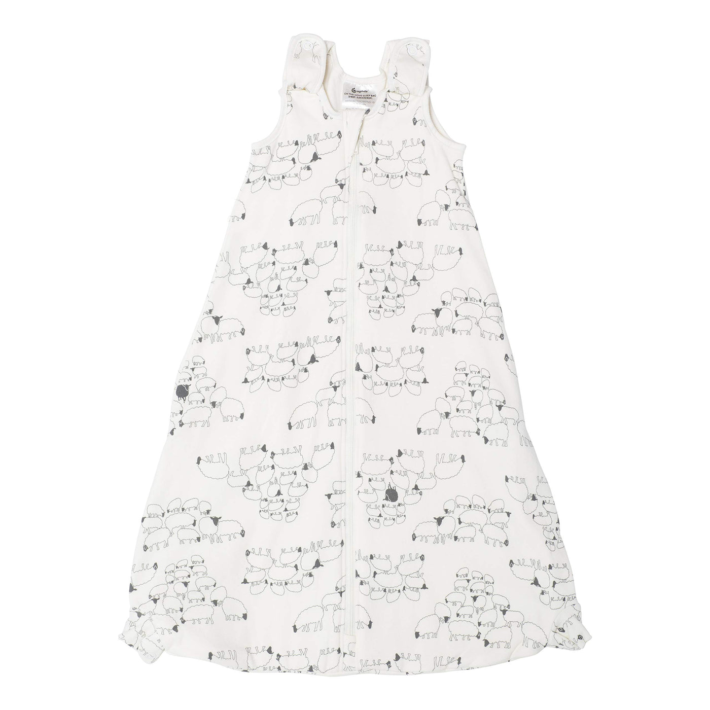 Ergobaby Baby Sleeping Bag 6-18 Month with Feet and Car Seat Belt Slot, On The Move - Daisies, 1.0 TOG
