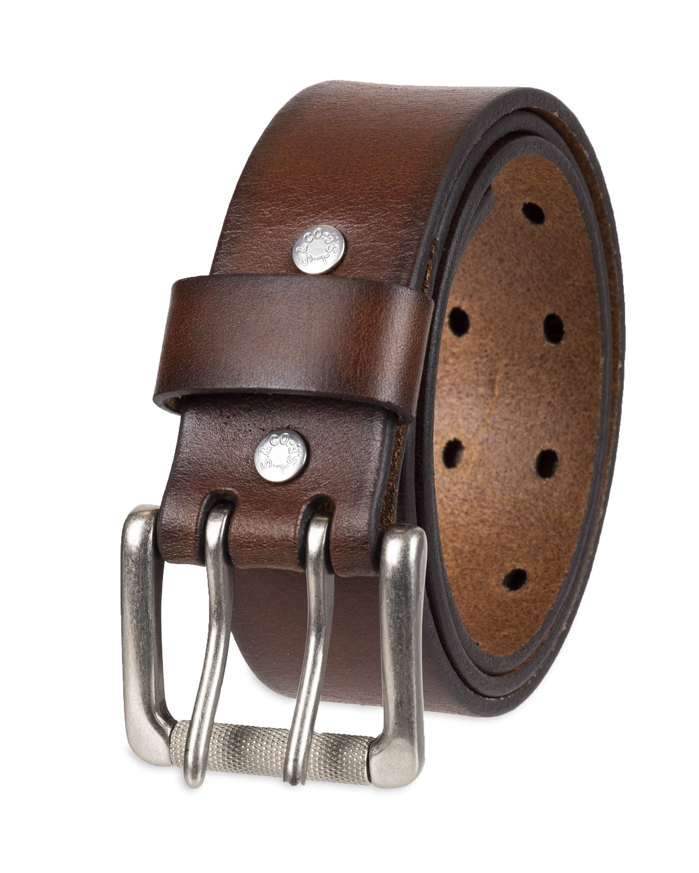 Levi's Men's Casual Everyday Jean Belt with Double Prong Buckle