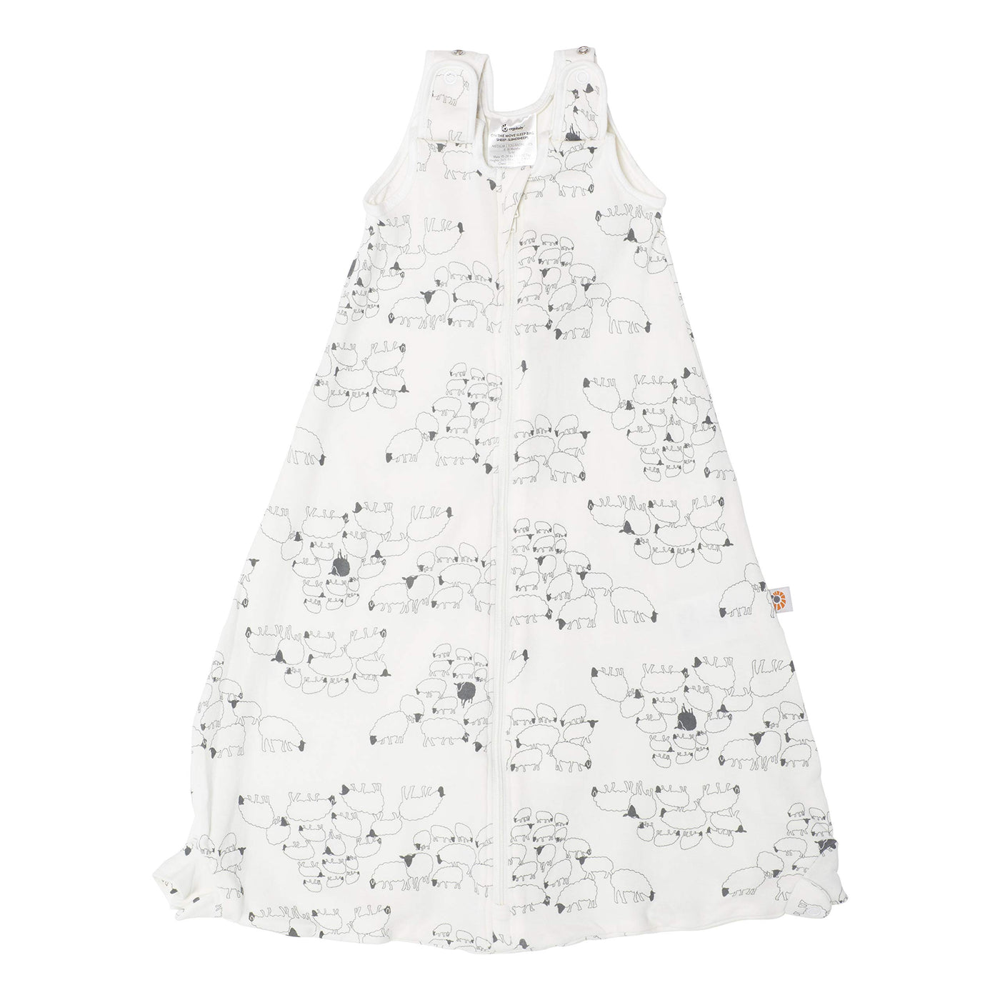 Ergobaby Baby Sleeping Bag 6-18 Month with Feet and Car Seat Belt Slot, On The Move - Daisies, 1.0 TOG