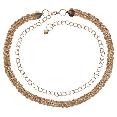 Trimming Shop Women Waist Belt Adjustable Metal Body Chain Stylish Clasp, Fashionable Accessory Ladies Waistband Casual and Formal Wear, Dress, Western Outfits