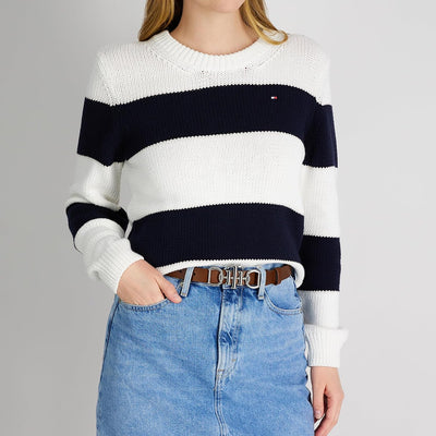 Tommy Hilfiger Women's Th Horsebit Plaque Buckle Belt
